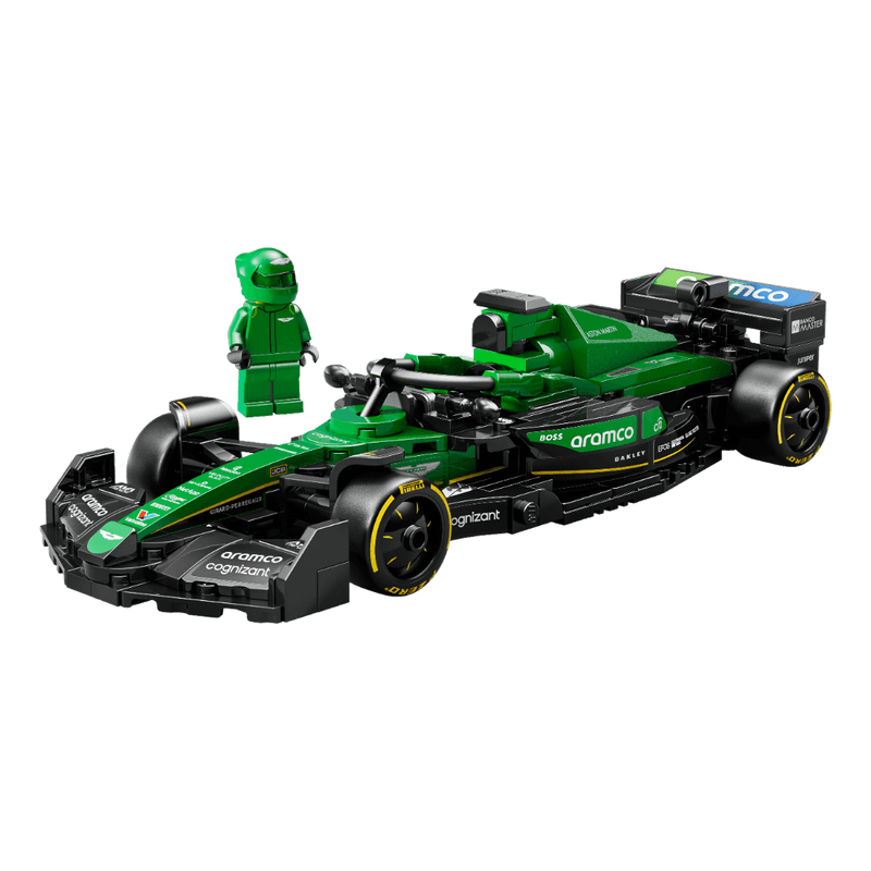 Set de lego aston martin aramco speed champions formula 1