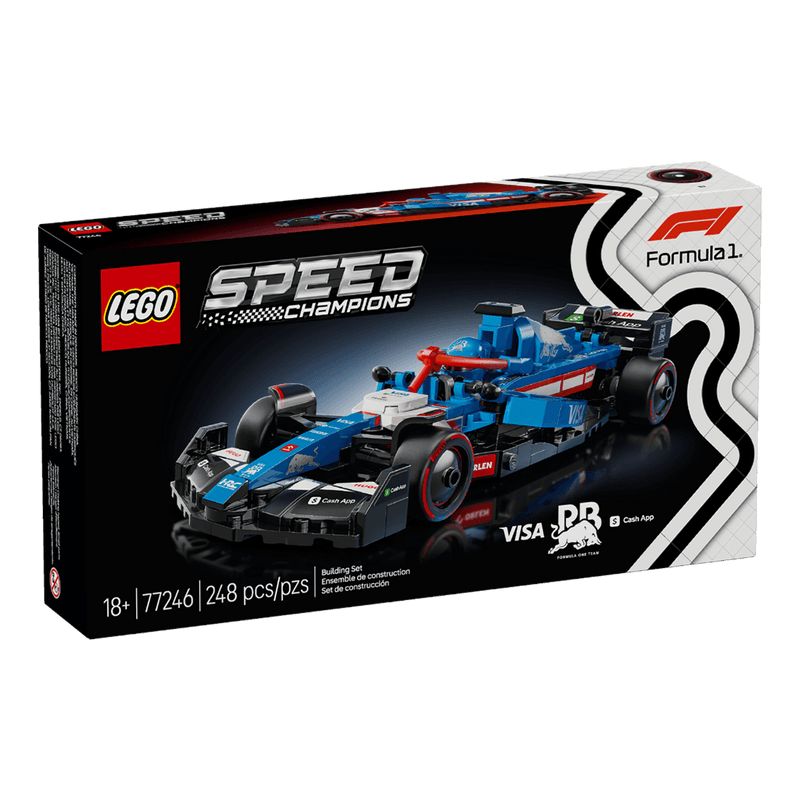 Set de lego Visa RB speed champions formula 1