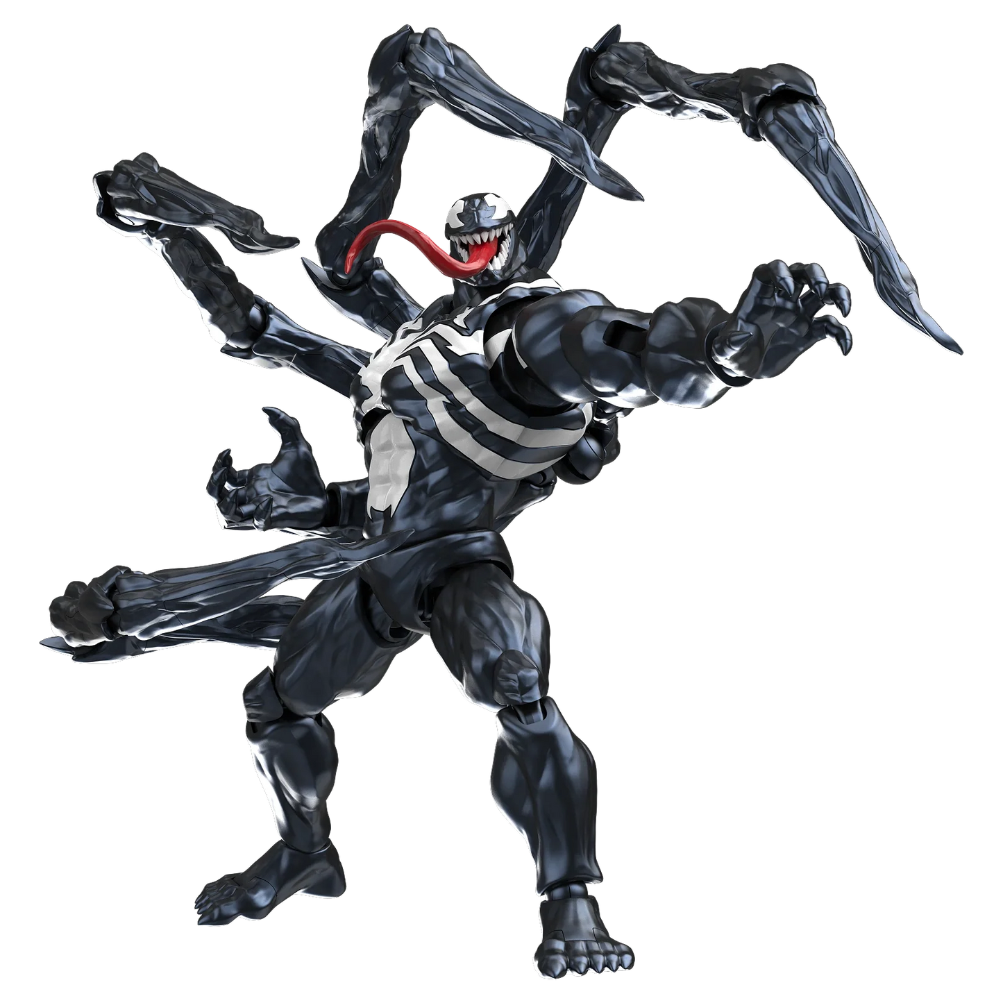 Figura model kit venom champion class marvel rivals