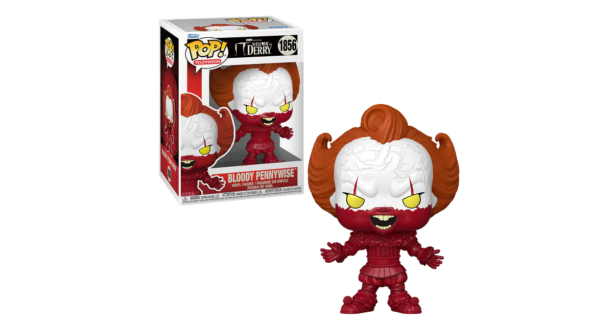 Funko Pop 1856 Pennywise Welcome to Derry It