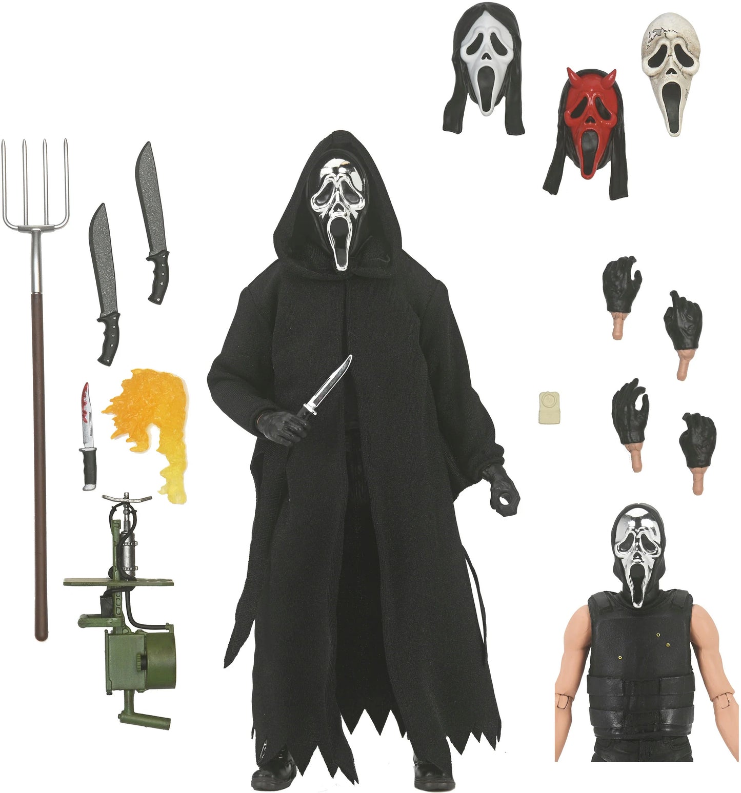 Figura Ghost face inferno neca
