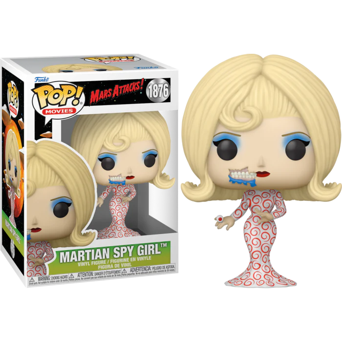 Funko Pop Martian Spy Girl Marcianos Al Ataque 1876