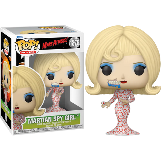 Funko Pop Martian Spy Girl Marcianos Al Ataque 1876