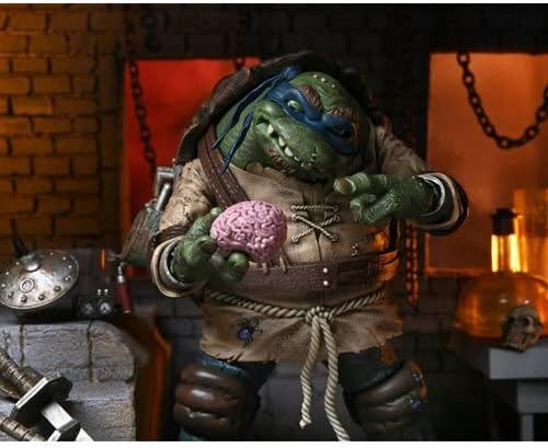 Figura Neca Original tortugas Ninja Leonardo como el Jorobado