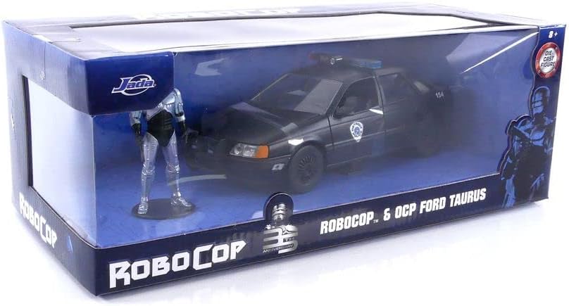 Jada RoboCop mas OCP Ford Taurus escala 1/24