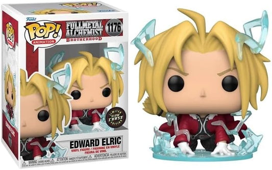 Funko Pop Edwar Elric 1176 Chase Glow Fullmetal alchemist