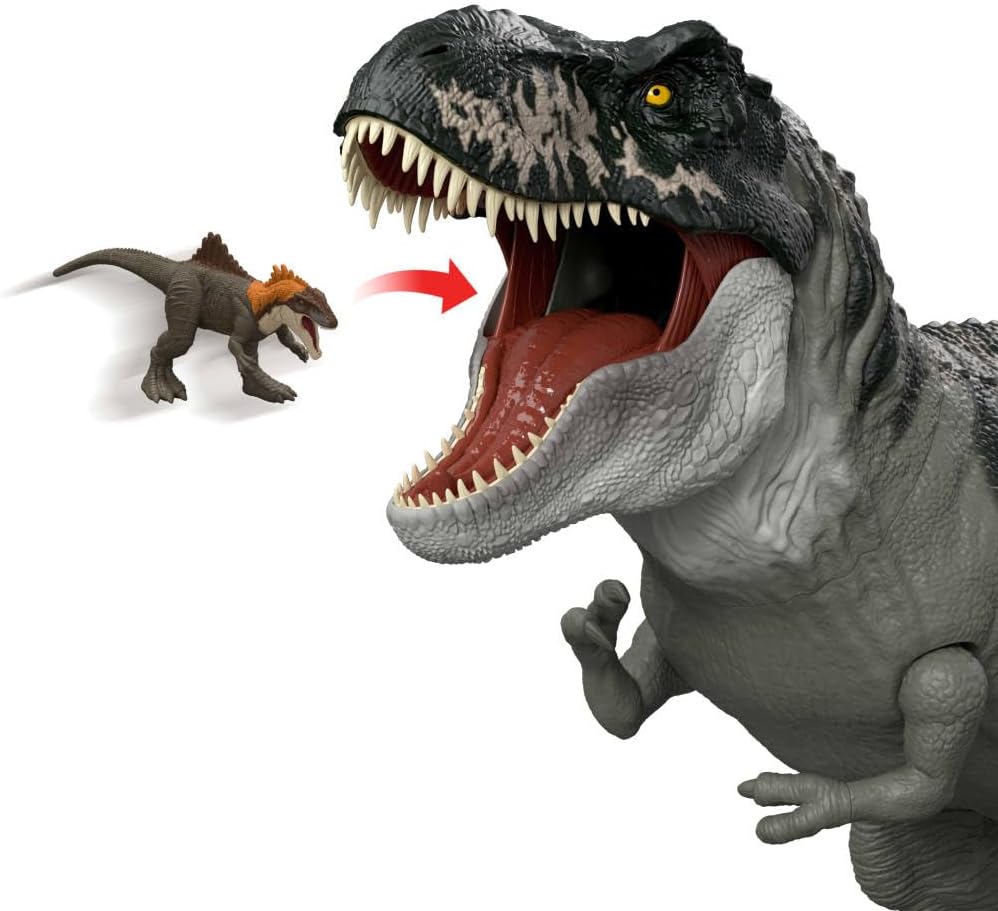 Figura Tyrannosaurus Rex Super Colosal Jurassic World Rebirth