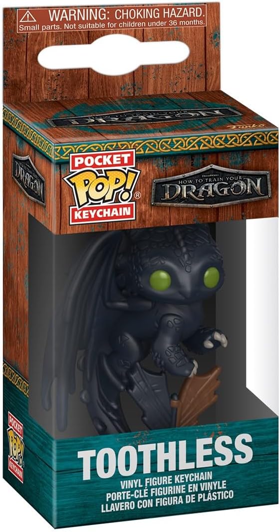 Llavero Pocket Pop Chimuelo Entrenando a Mi Dragon