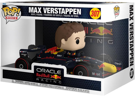 Funko Pop rides Max Verstappen 307 oracle red bul racing