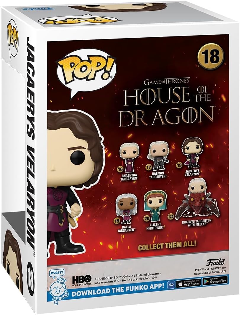 Funko Pop Jacaerys Velaryon 18 house Of The Dragon