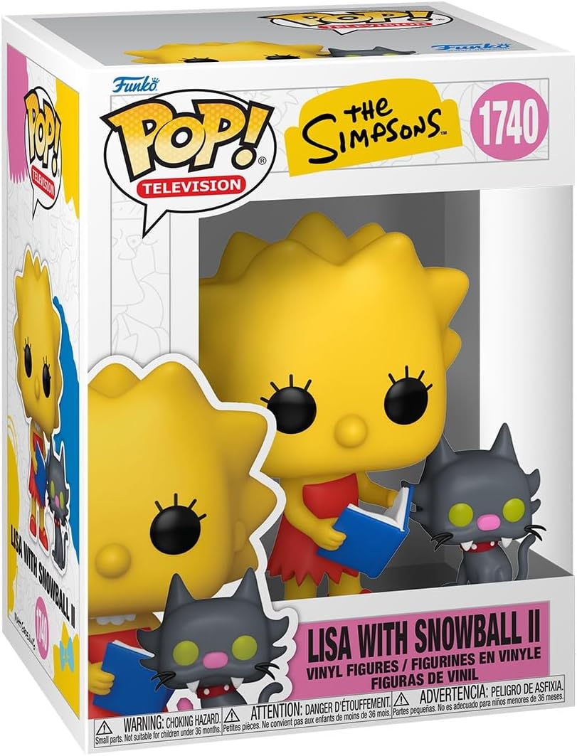Funko Pop Los Simpsons Lisa y Bola de Nieve II 1740