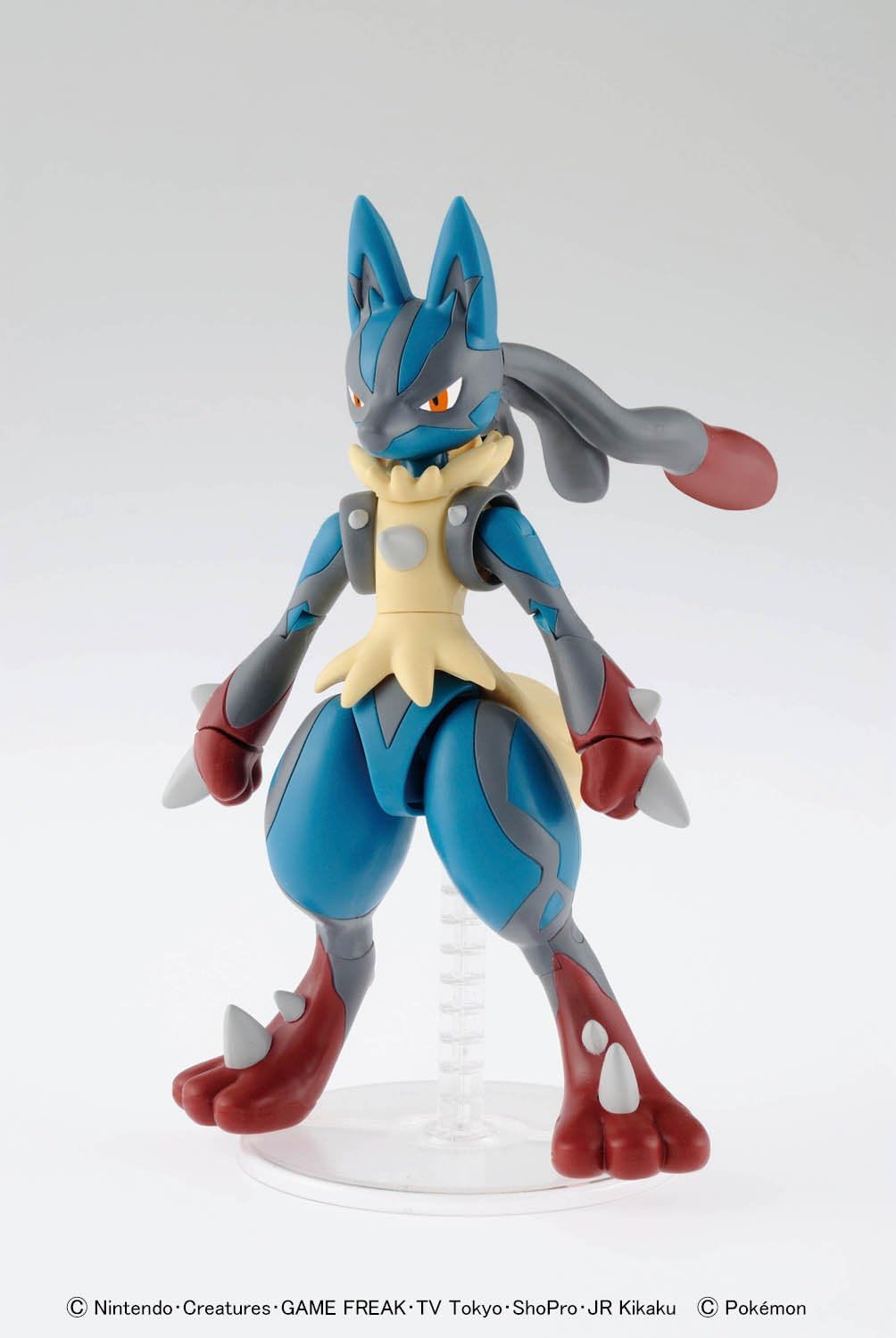 Figura Model Kit Mega Lucario Pokemon Bandai