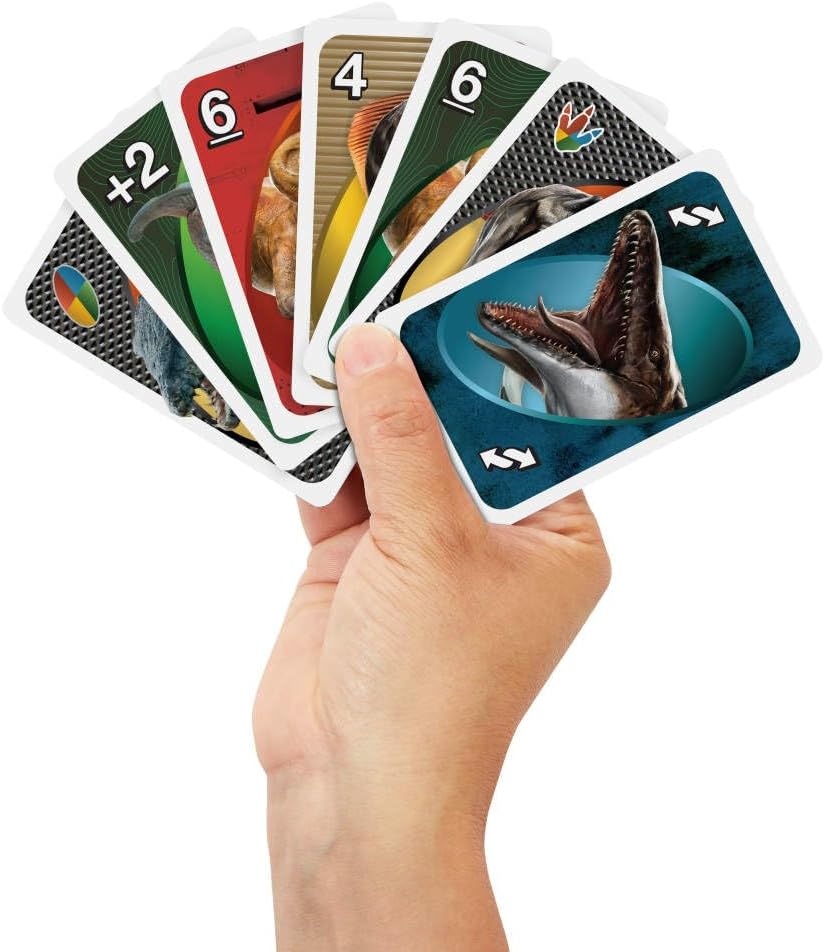 Cartas Uno Jurassic World Reirth