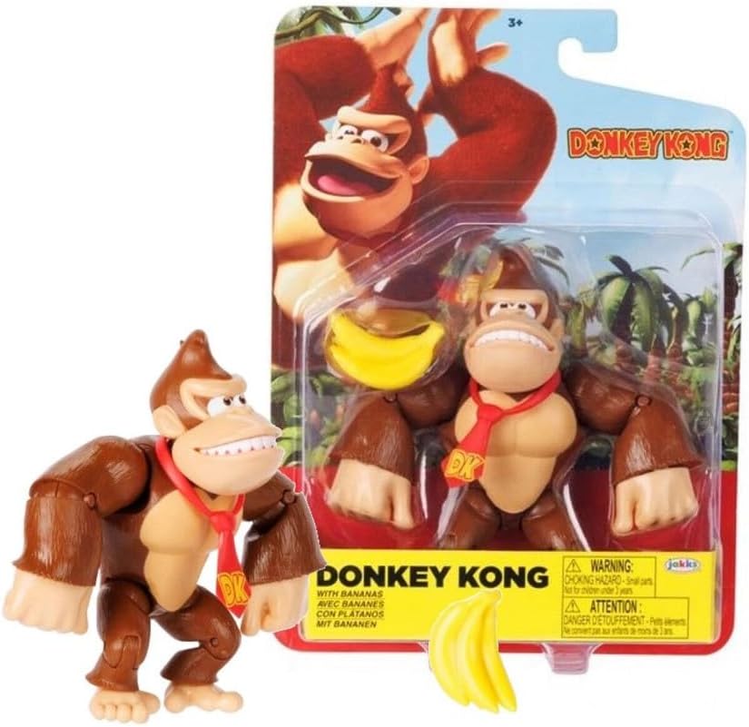 Figura Donkey kong con platanos