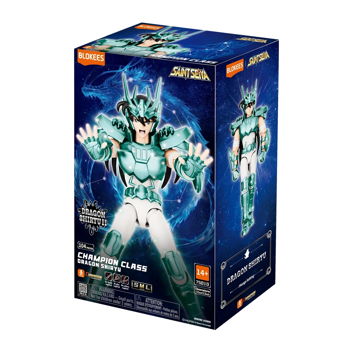 Figura model kit caballero del dragon shiryu cabaleros del zodiaco