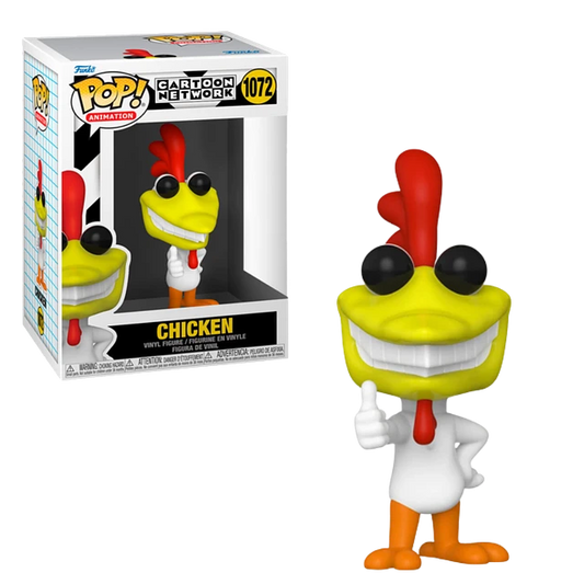 Funko Pop 1072 Pollito serie Vaca y pollito Cartoon Network