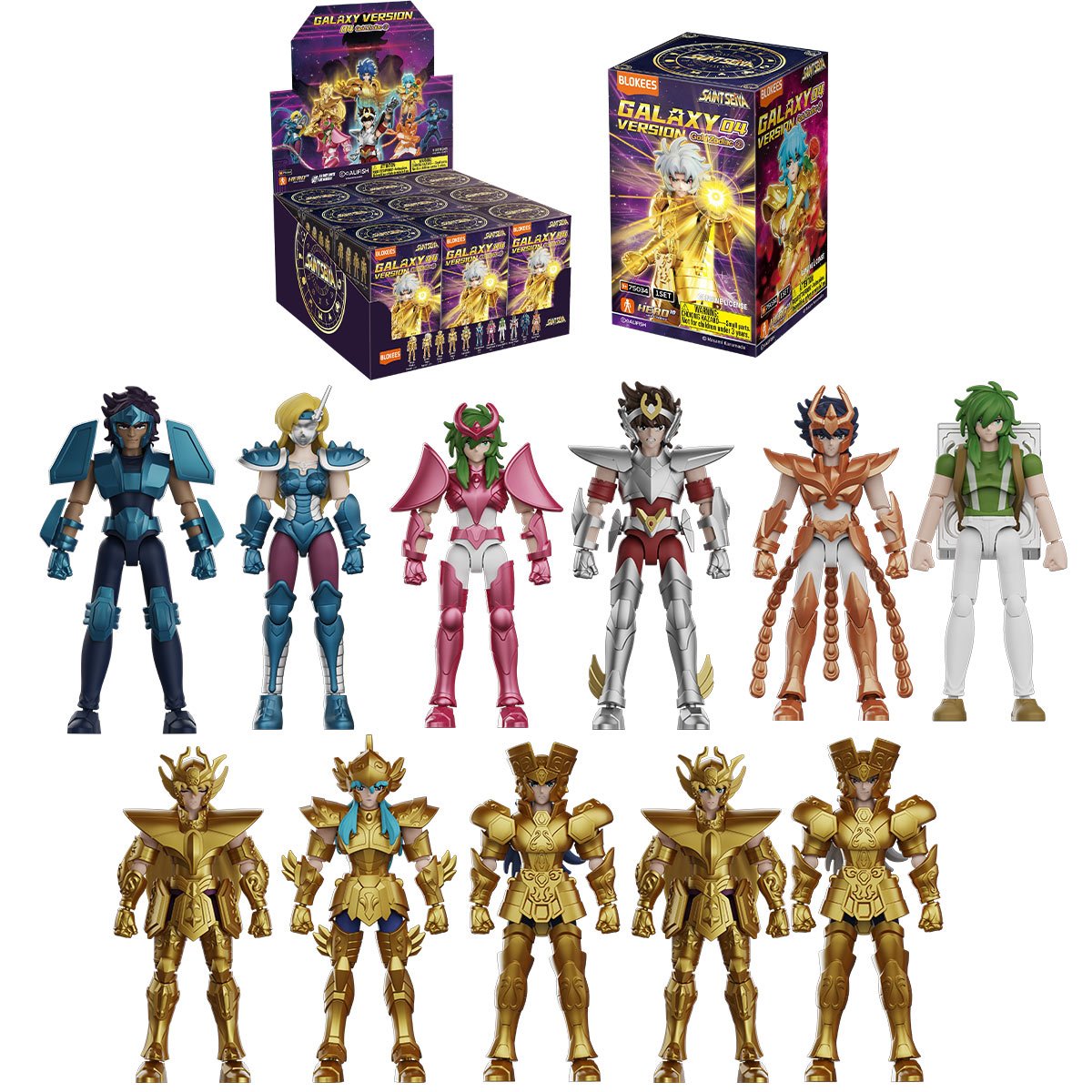 Caja Misteriosa Caballeros del Zodiaco Galaxy Version 04