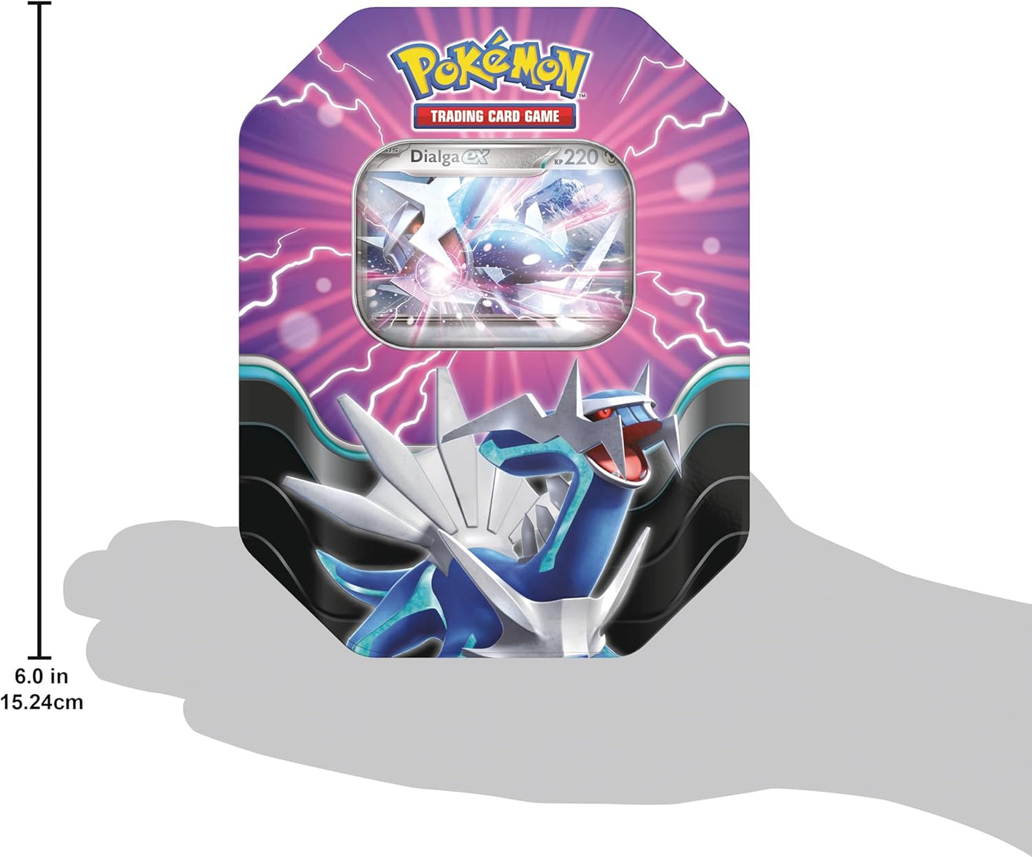 Tin Box Pokemon Trading Card Dialga Ex
