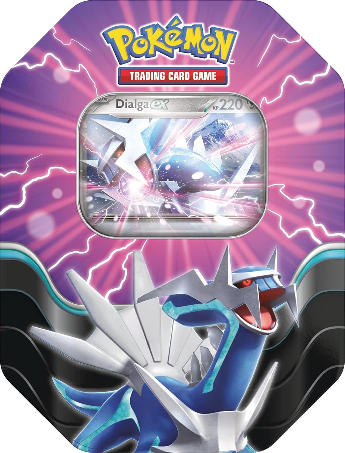 Tin Box Pokemon Trading Card Dialga Ex