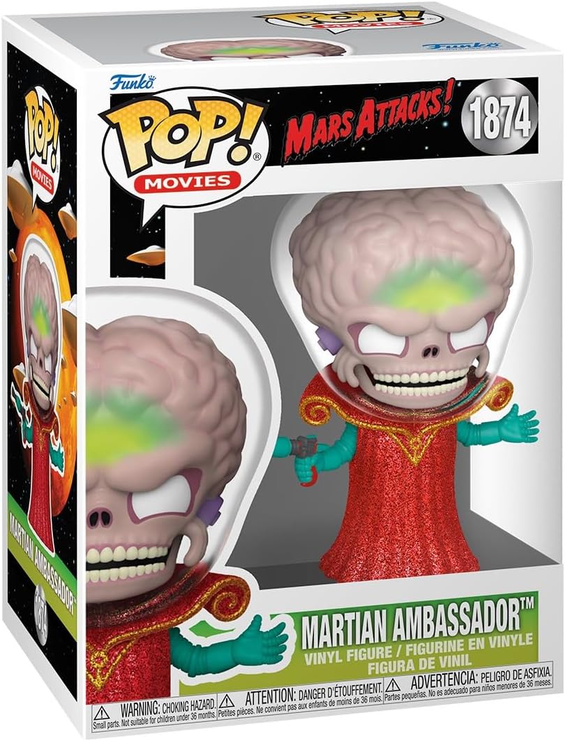 Funko Pop Marciano Embajador Marcianos al Ataque 1874