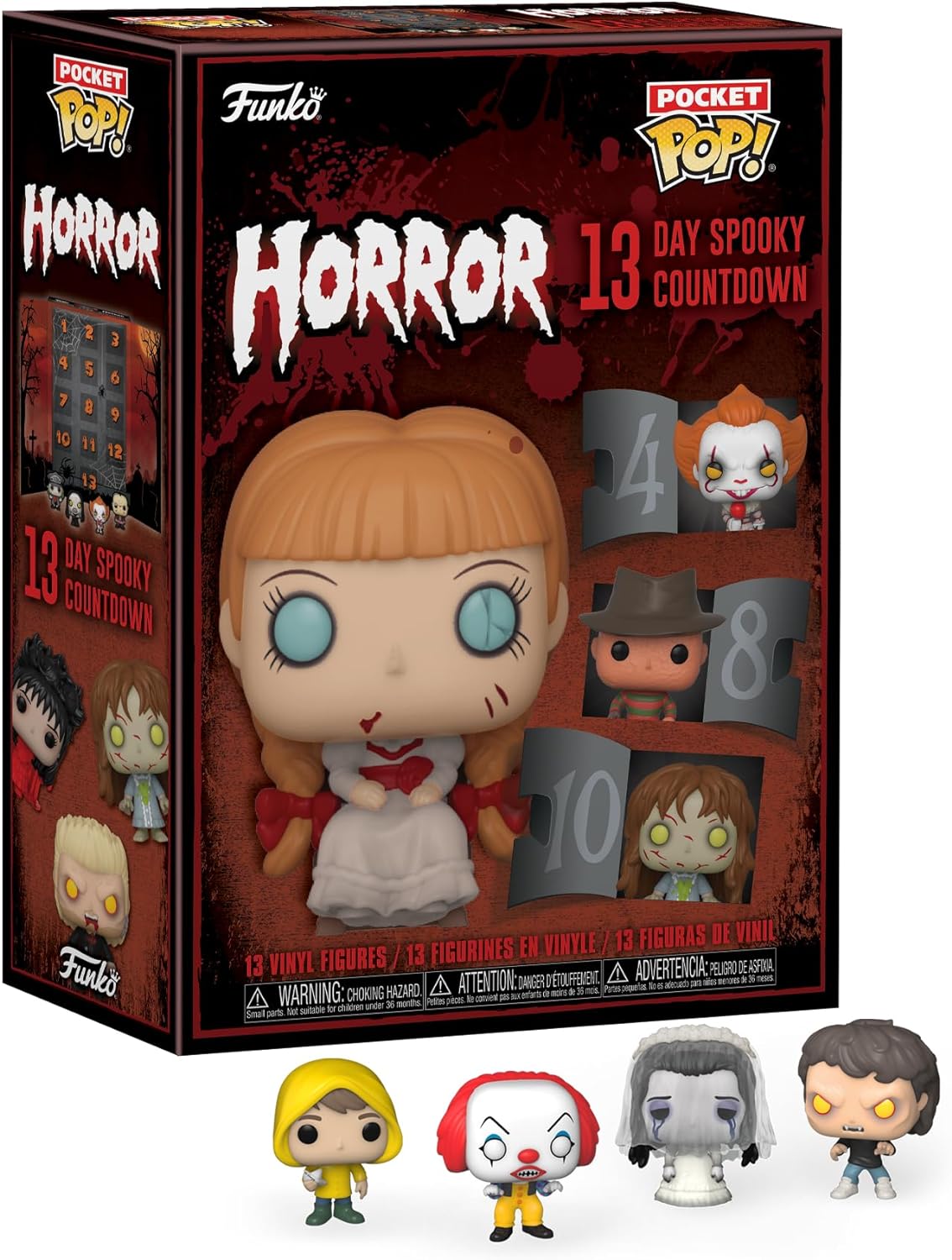 Funko Calendario De Adviento Pop! Horror 13 Day Spooky countdown