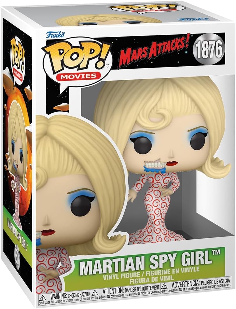 Funko Pop Martian Spy Girl Marcianos Al Ataque 1876