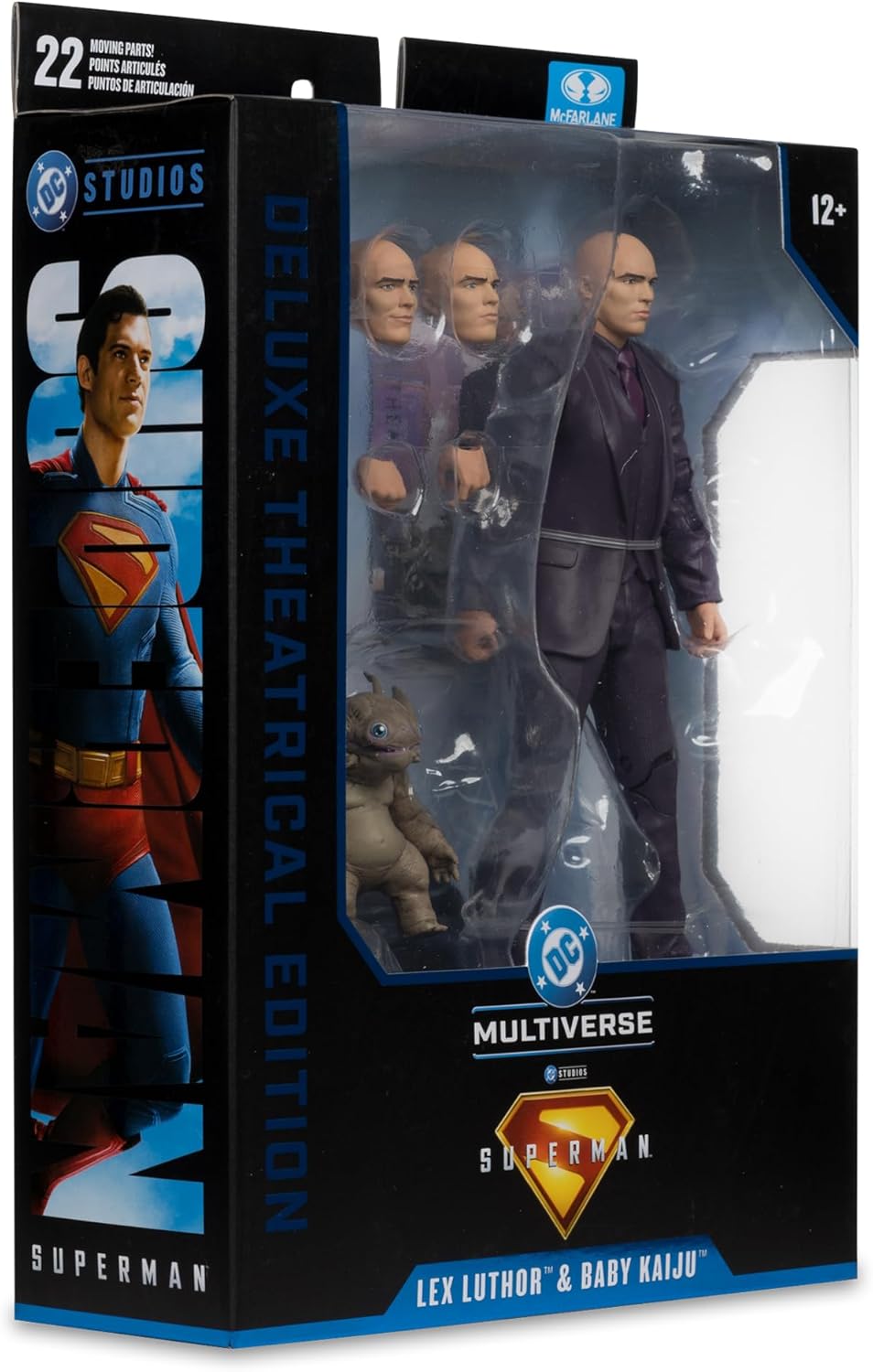 Figura Lex Luthor y Bebe Kaiju Dc Multiverse Superman