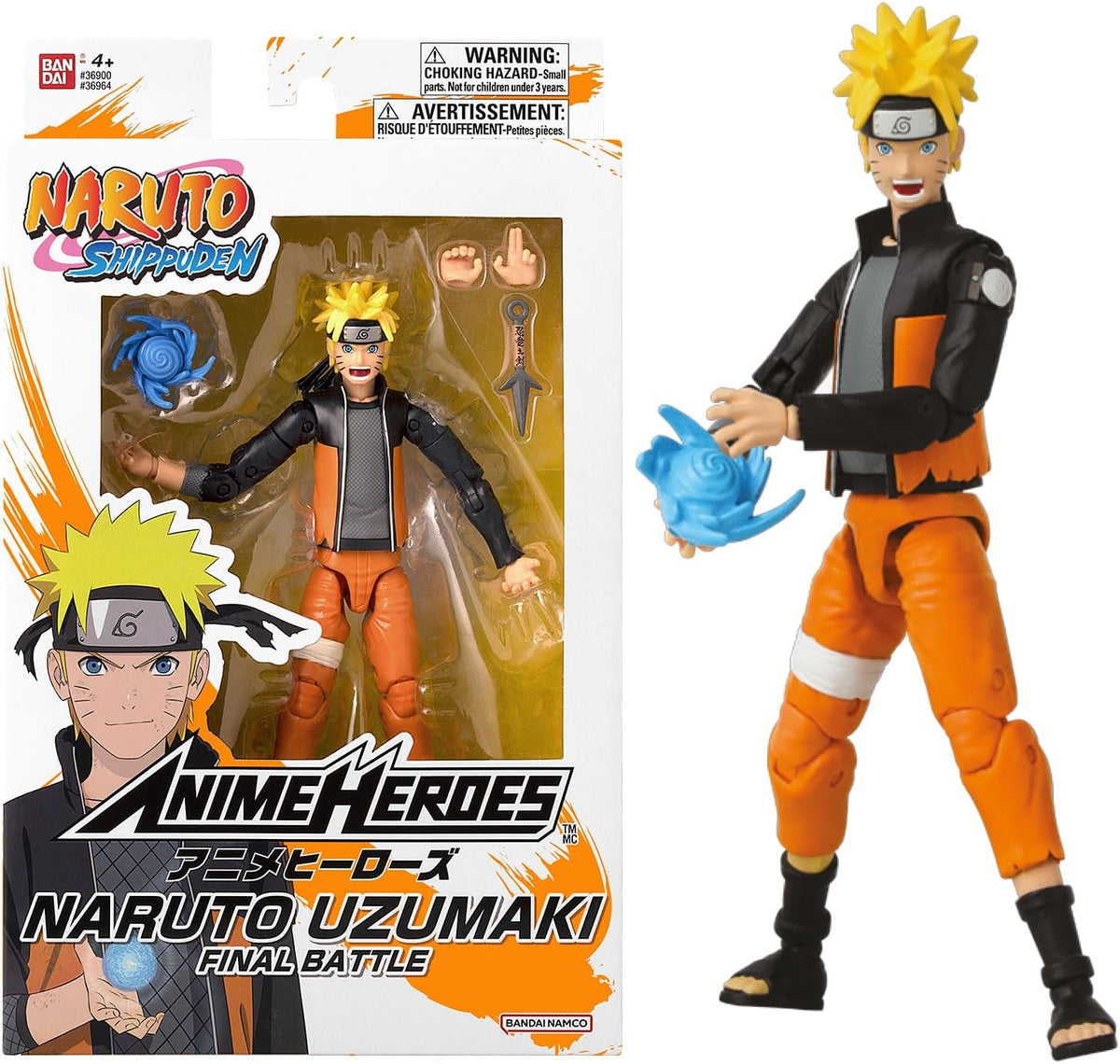 Figura naruto uzumaki rasengan