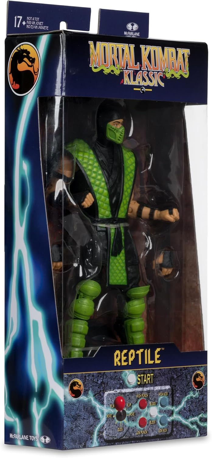 Figura Mortal Kobat Klassic Reptile Mcfarlane