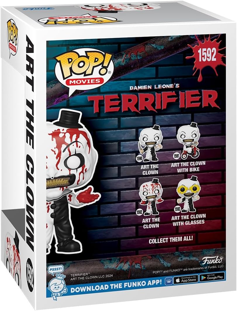 Funko Pop Terrifier Art The Clown