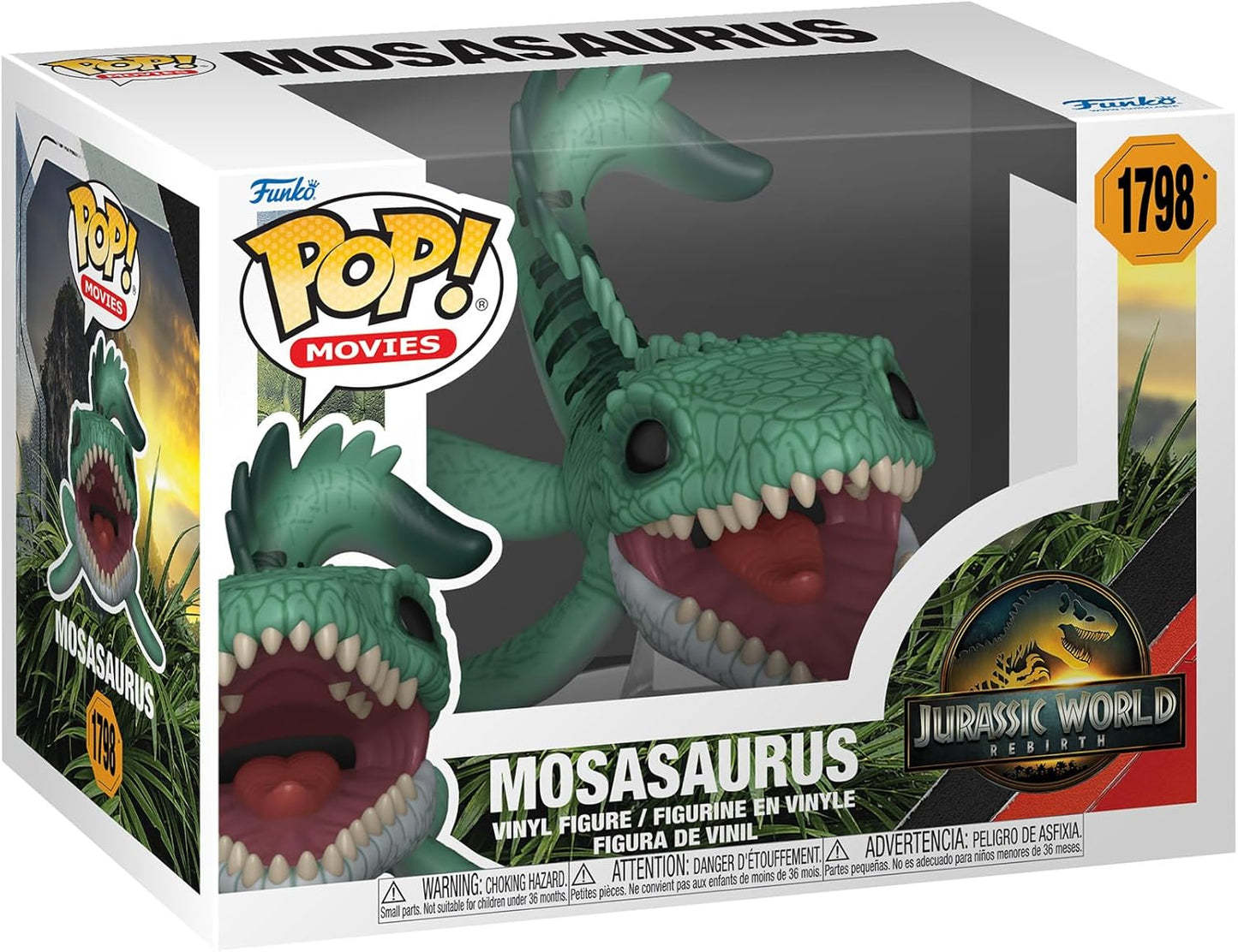 Funko Pop Mosasaurus Jurassic World Rebirth 1798