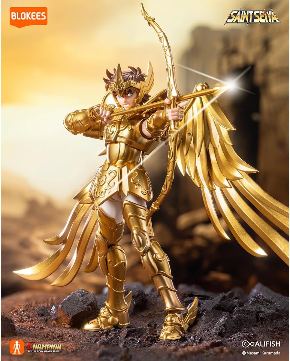 Figura Caballeros del zodiaco Aiolos de Sagitario