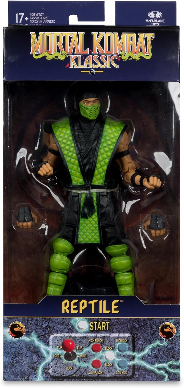 Figura Mortal Kobat Klassic Reptile Mcfarlane