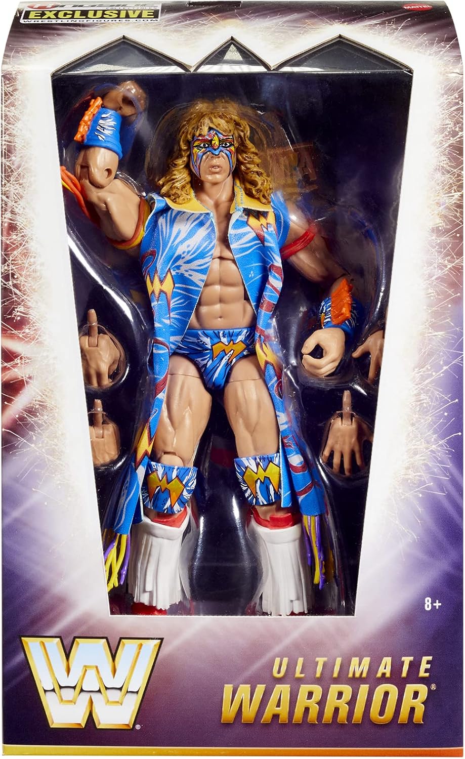 Figura luchador W elite collection Ultimate Warrior