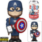 Figura Capitan America Soda Collectible Funko Original