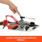 Set Jurassic World Rebirth Mosasaurus Rescue Action boat