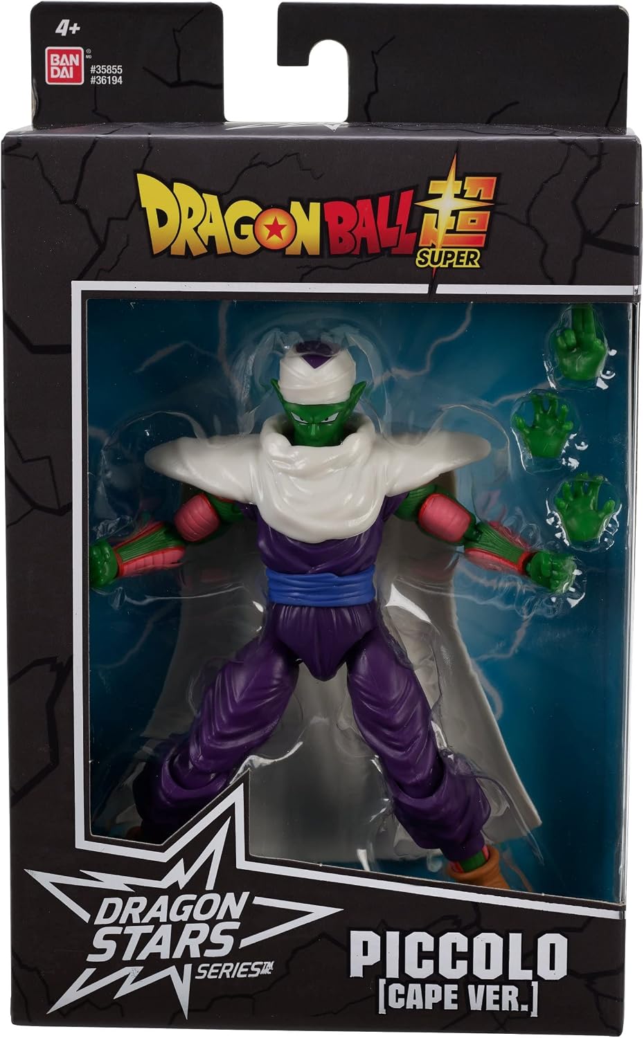 Figura Dragon Ball Super picolo con capa Dragon Stars