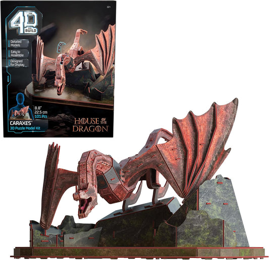 Rompecabezas 4D Caraxes La Casa Del Dragon