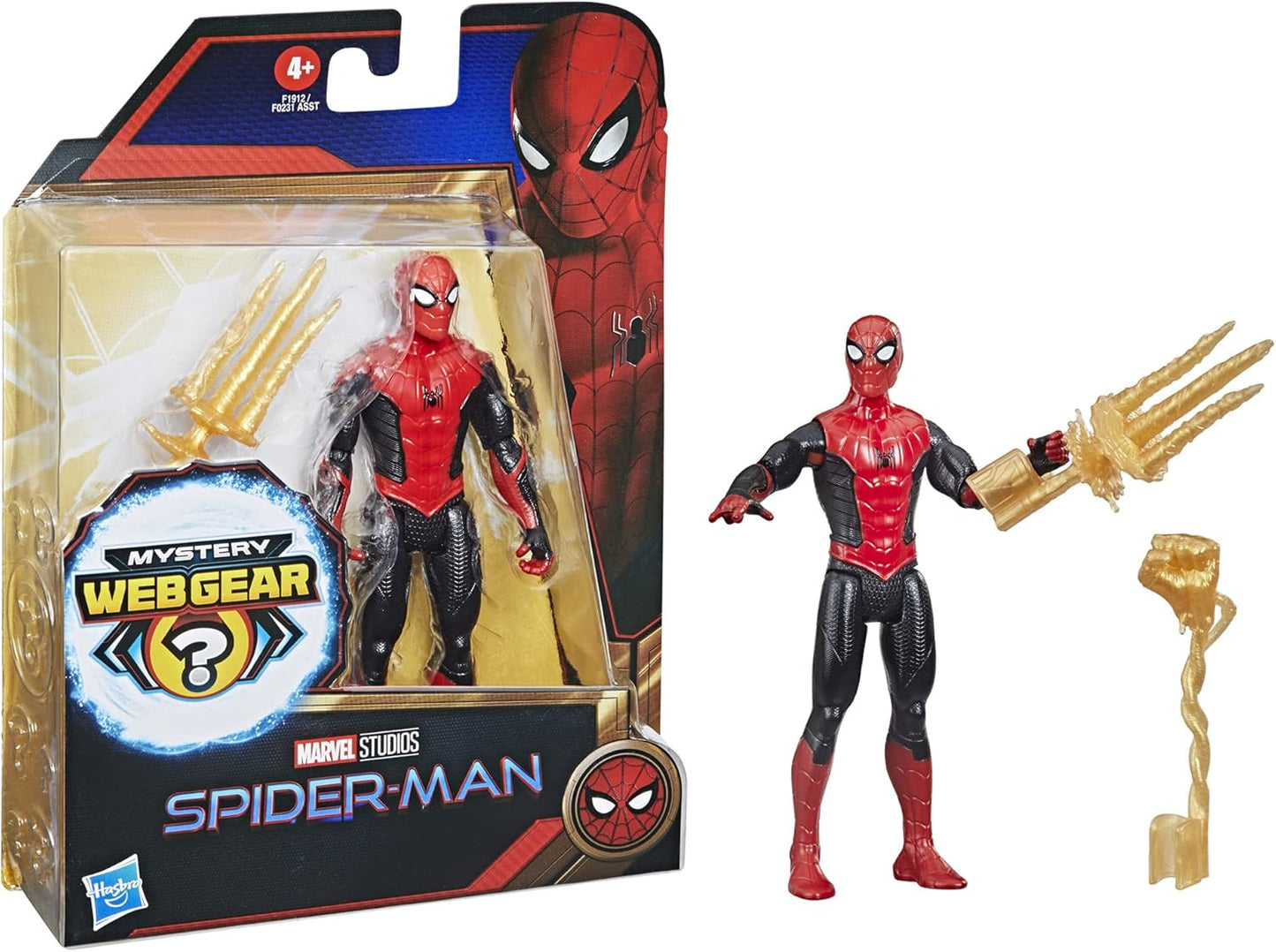 Figura Spider Man Mystery Web Gear Original