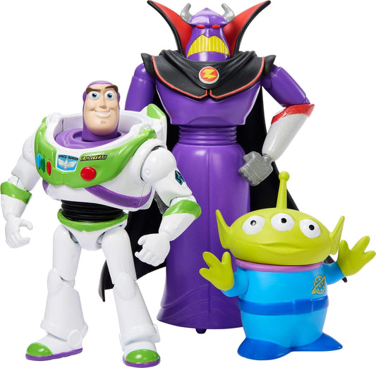 Pack x3 Figuras Toy Story Buzz Alien y Zurg