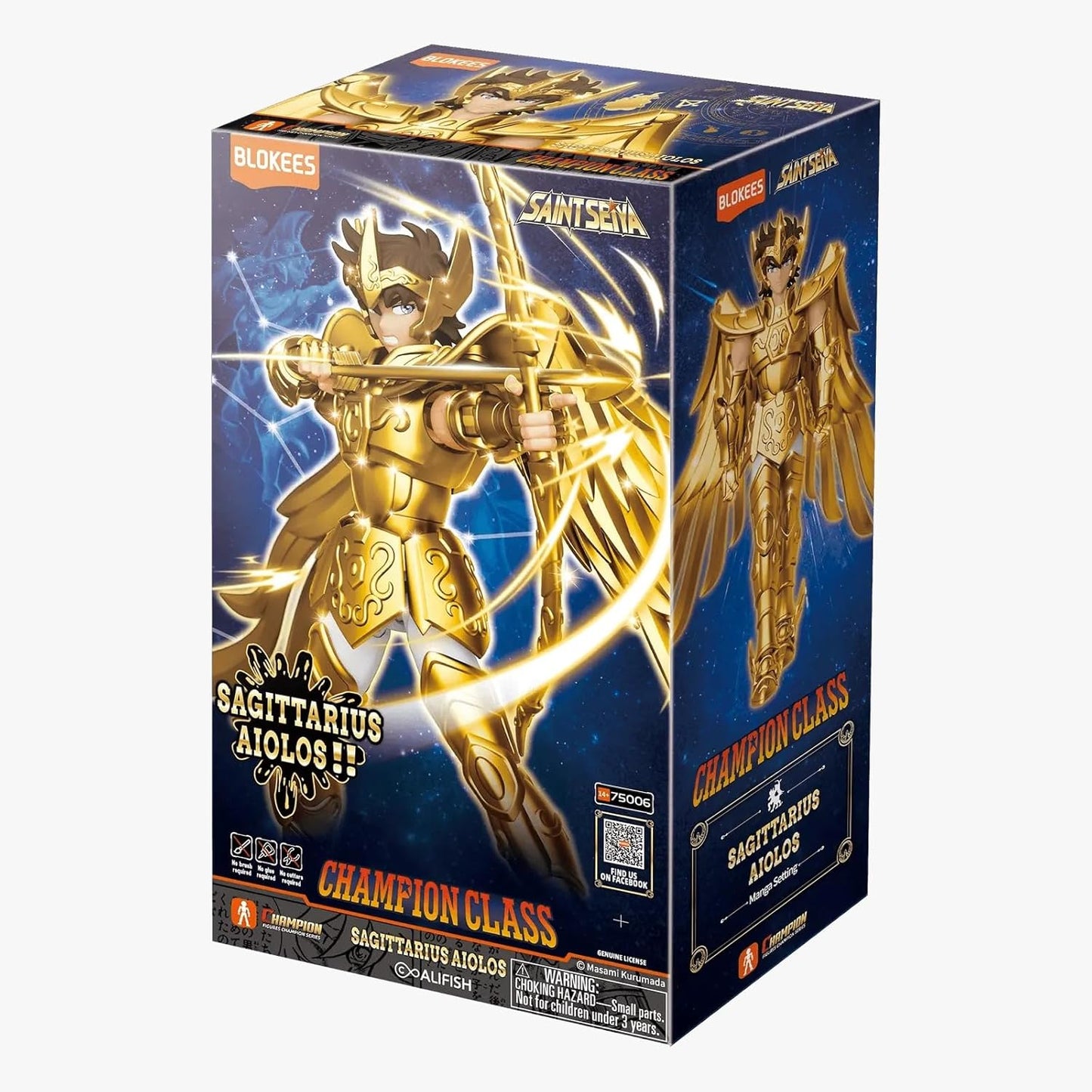 Figura Caballeros del zodiaco Aiolos de Sagitario