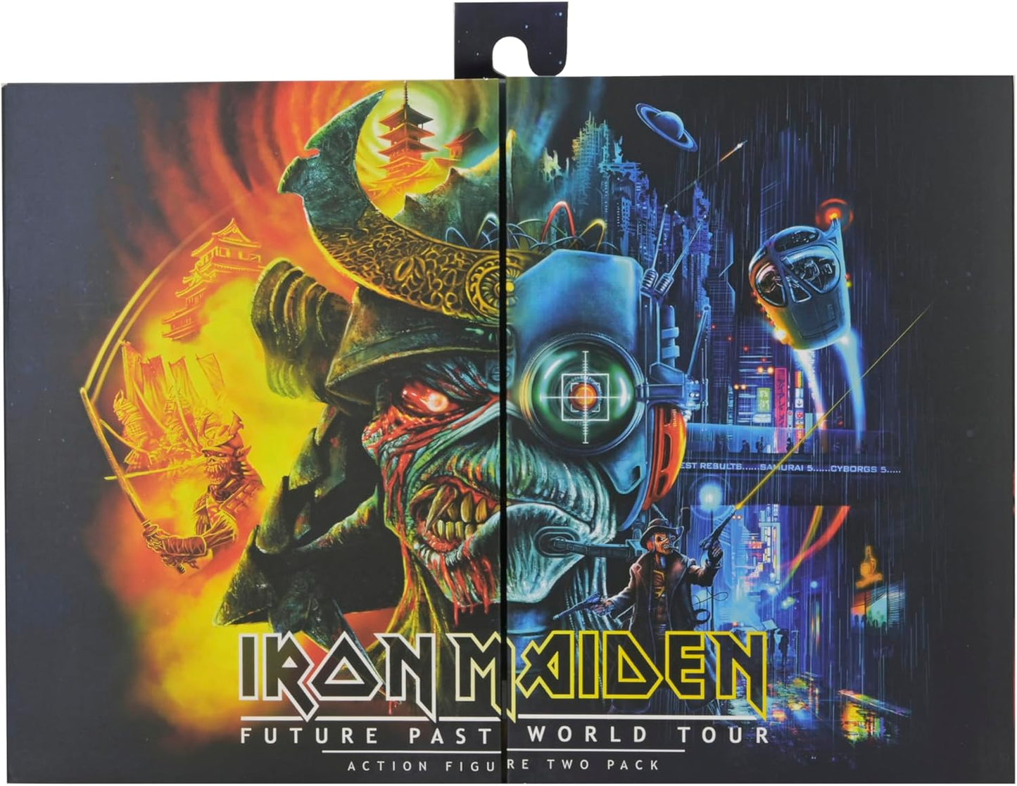 Figura iron maiden future past world tour action figure two pack