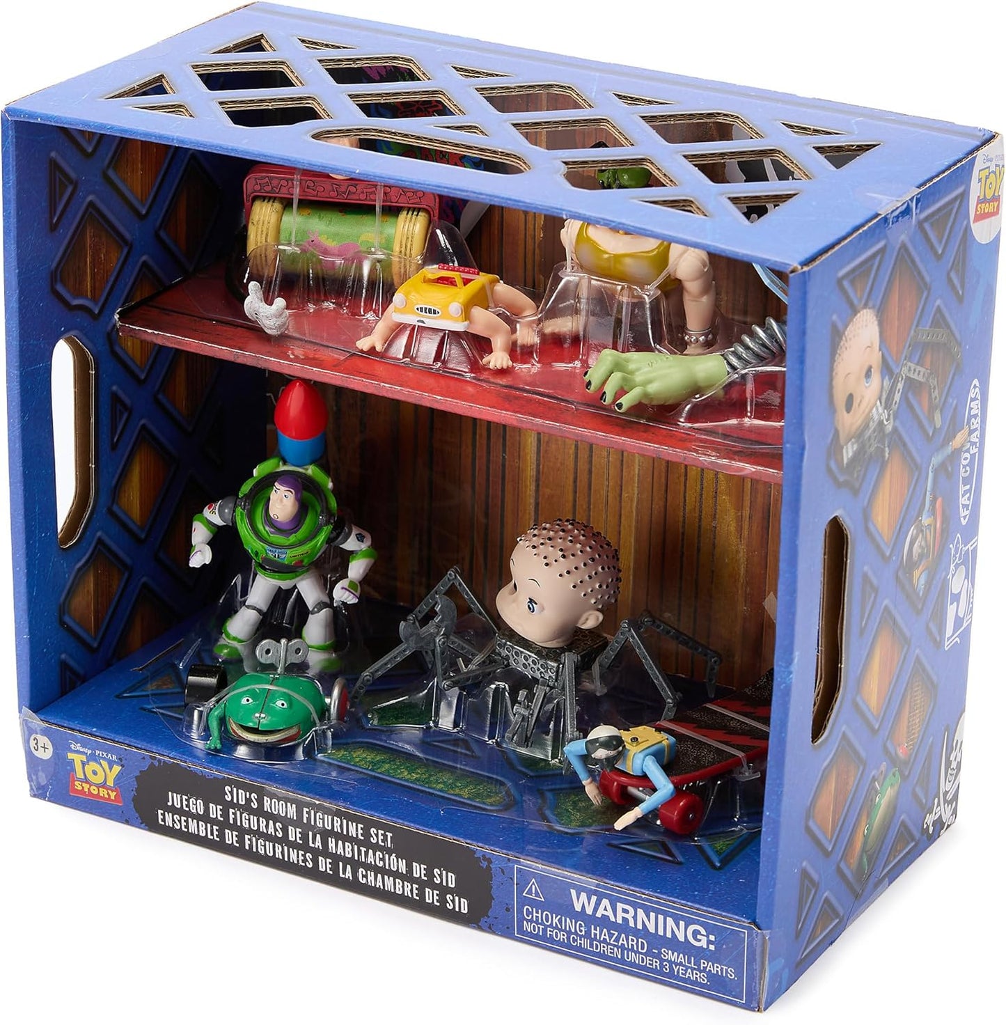 Set de figuras del cuarto de sid toy story