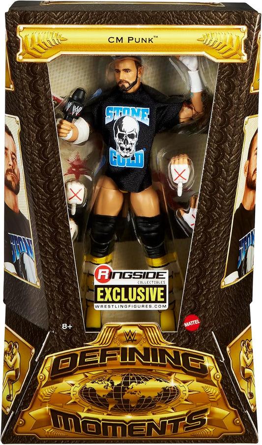 Figura wwe CM Punk Ringside exclusive defining moment