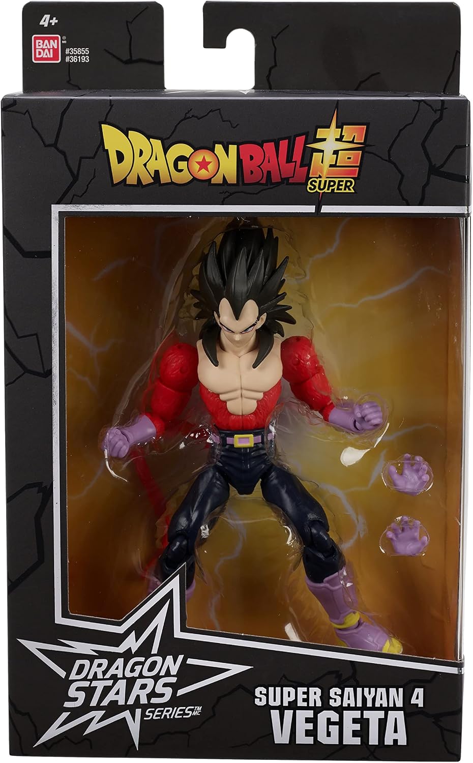 Figura Dragon Ball Super vegeta super saiyan 4 Dragon Stars