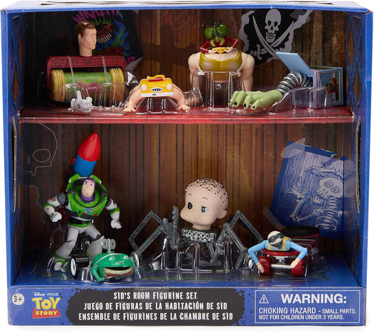 Set de figuras del cuarto de sid toy story