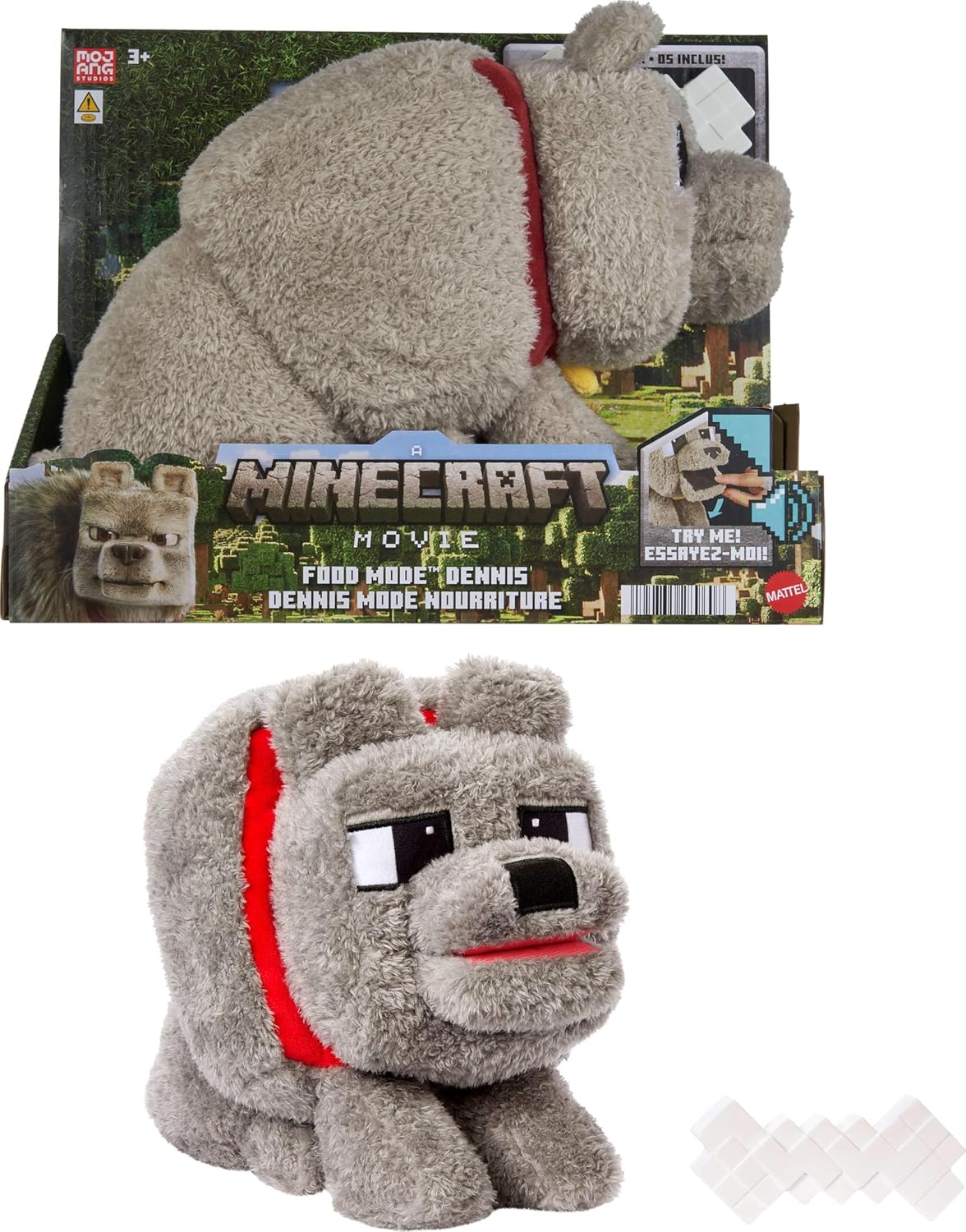 Peluche Electronico Dennis MineCraft Movie