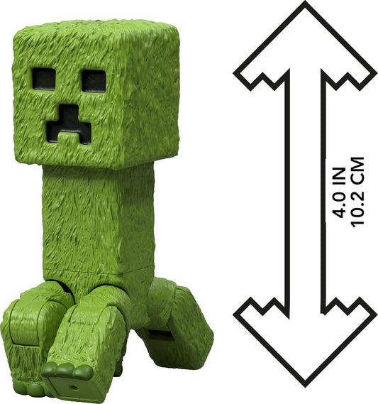 Figura Mine Craft La Pelicula Creeper Mattel