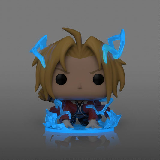 Funko Pop Edwar Elric 1176 Chase Glow Fullmetal alchemist