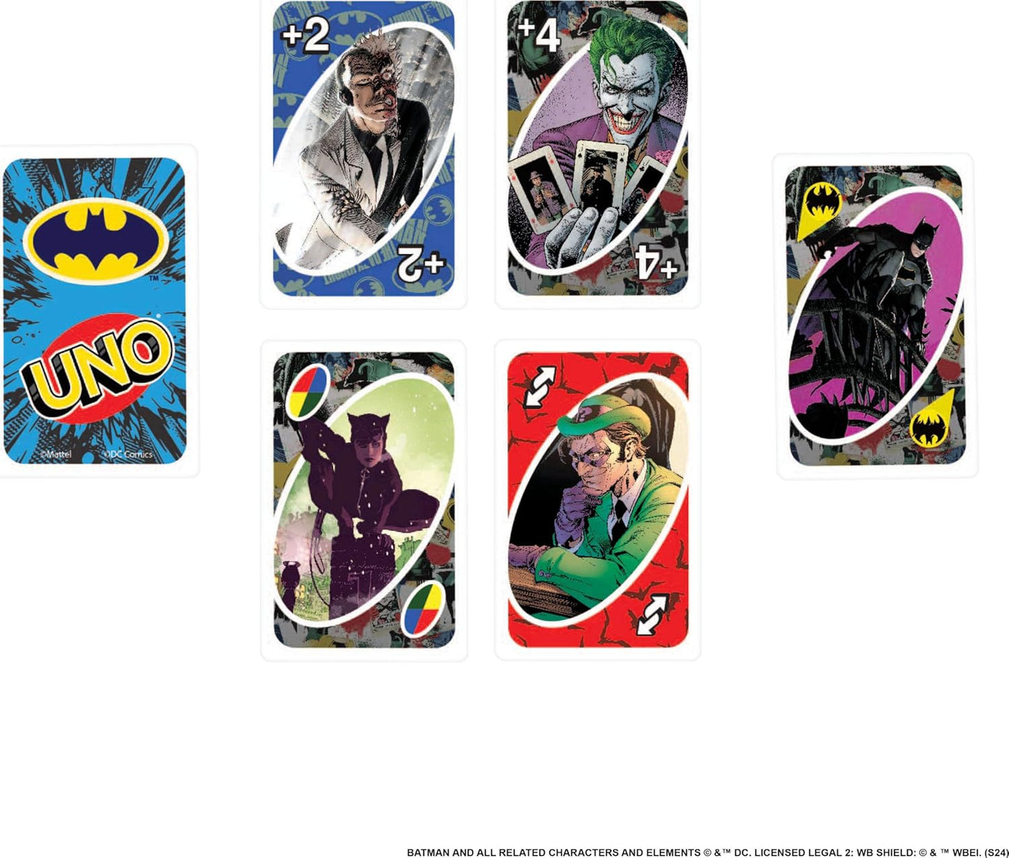 Cartas Uno Batman 85  Años!